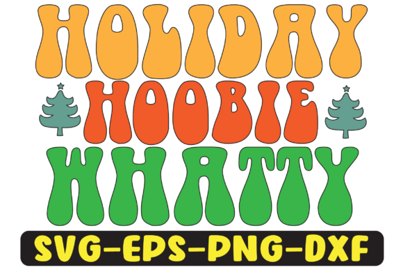 Holiday Hoobie Whatty Png Sublimation: A Retro Embroidery Design for Real Projects