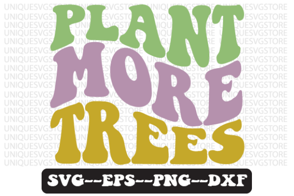 Plant More Trees Quote Retro Svg Design Review