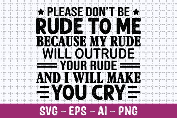 Review of Please Don't Be Rude to Me SVG for Real Embroidery Projects