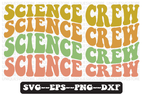 Science Crew Quote Retro SVG Design: A Designer's Practical Take